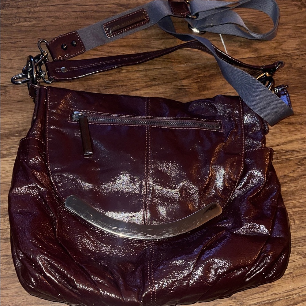 Elegant Brown Leather Shoulder Bag